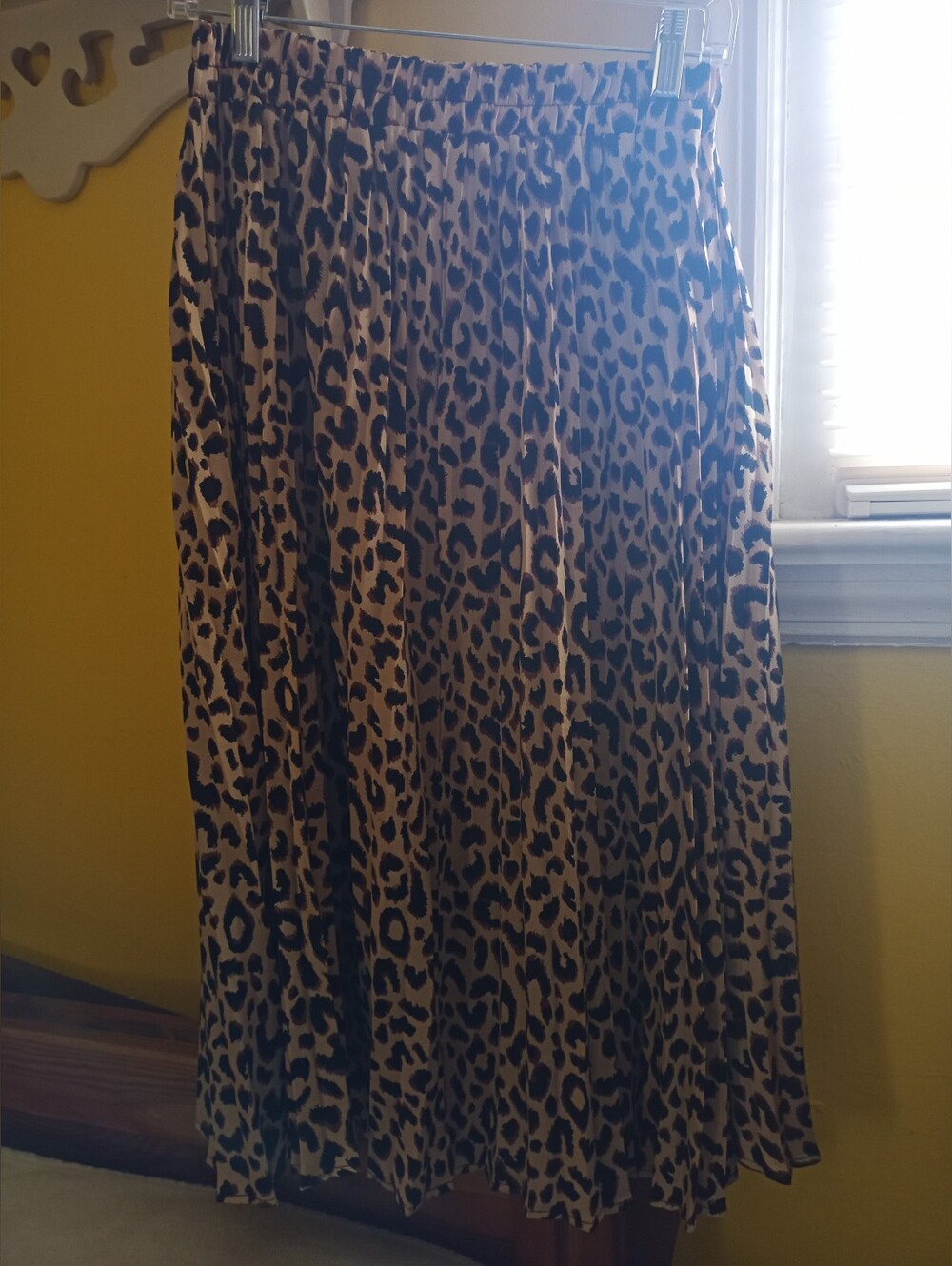 Sadie & Love leopard print medium skirt